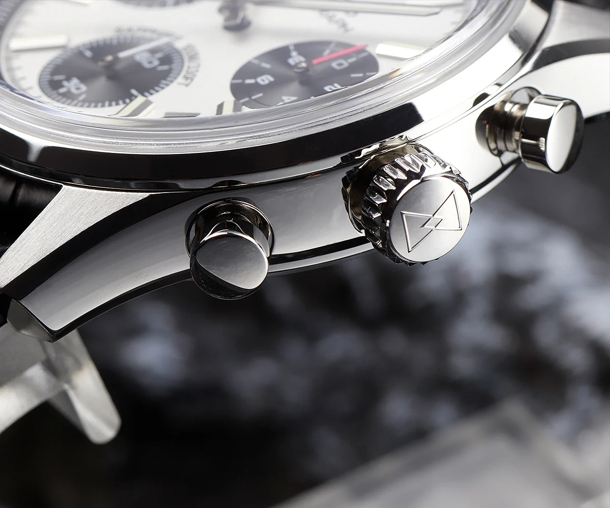 Cronos 38.5mm Chronograph Quartz Men Watch L6035 - Image 21