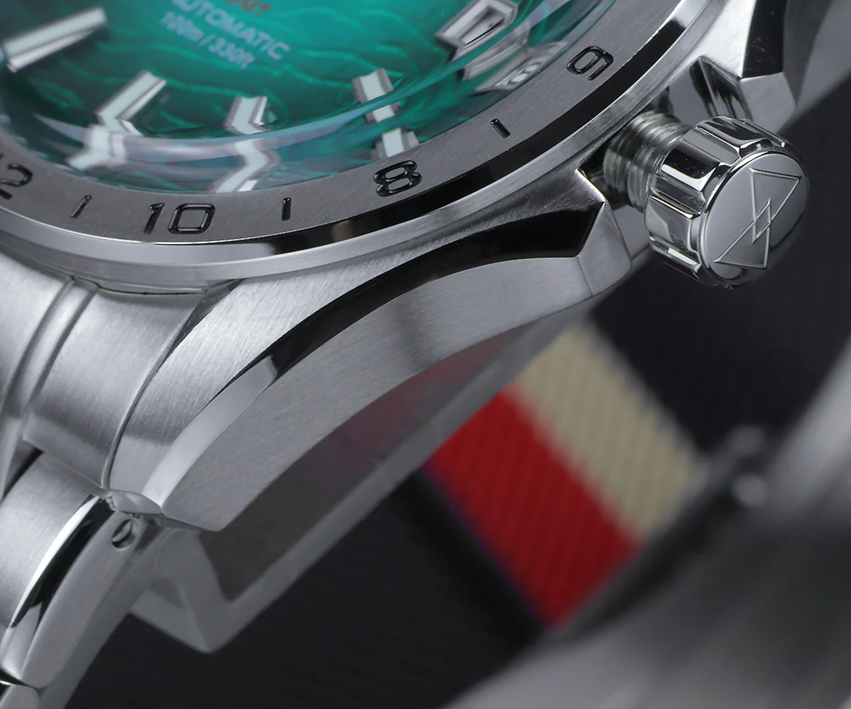 Cronos 39mm GS GMT NH34 Mechanical Men Watch L6029 - Image 25