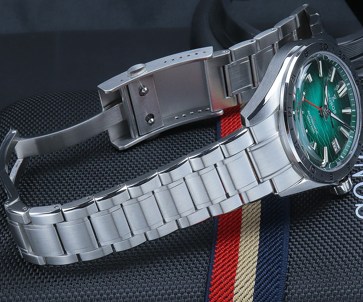 Cronos 39mm GS GMT NH34 Mechanical Men Watch L6029 - Image 21