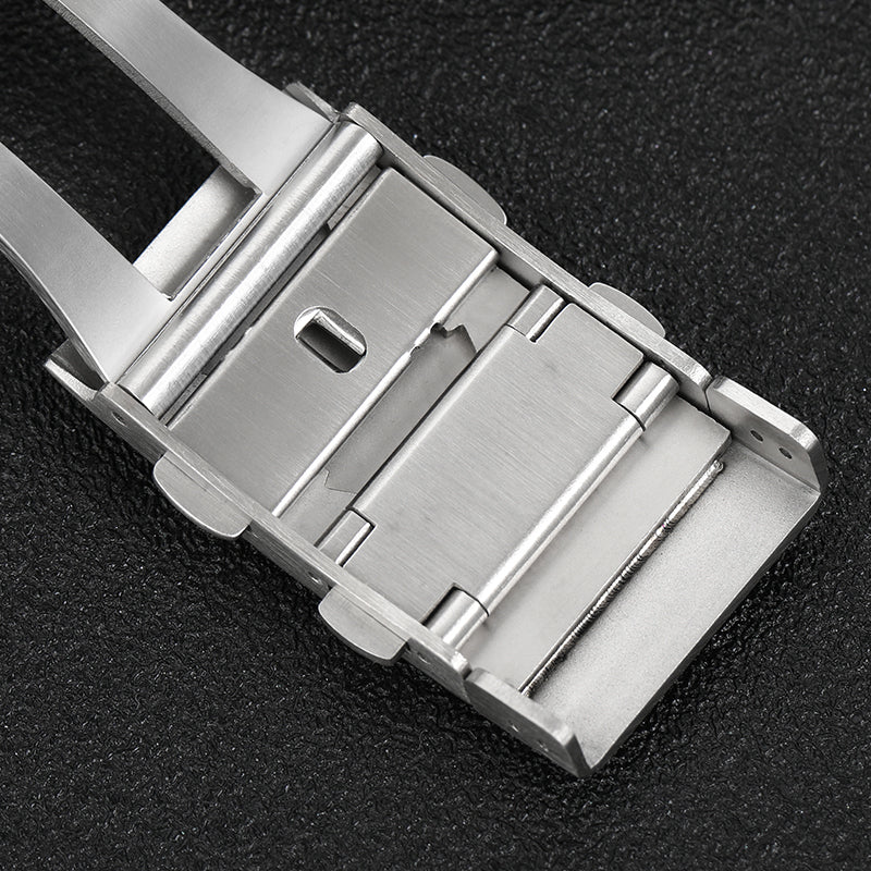 316L Stainless Steel 18mm 20mm 22mm Entendable Adjustable Folding Watch Buckle - Image 17