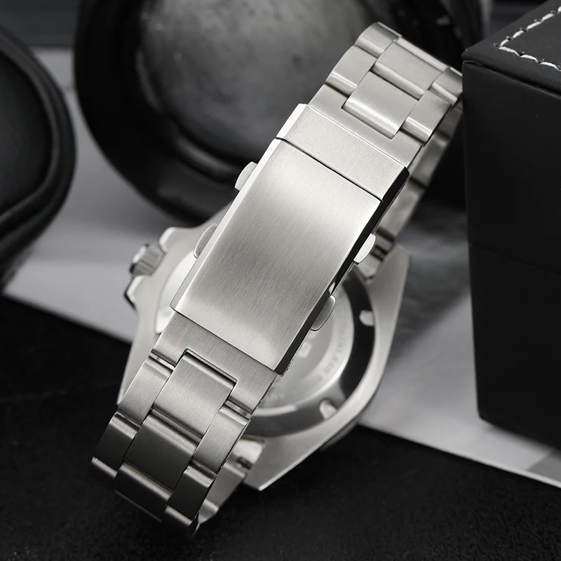316L Stainless Steel 18mm 20mm 22mm Entendable Adjustable Folding Watch Buckle - Image 18
