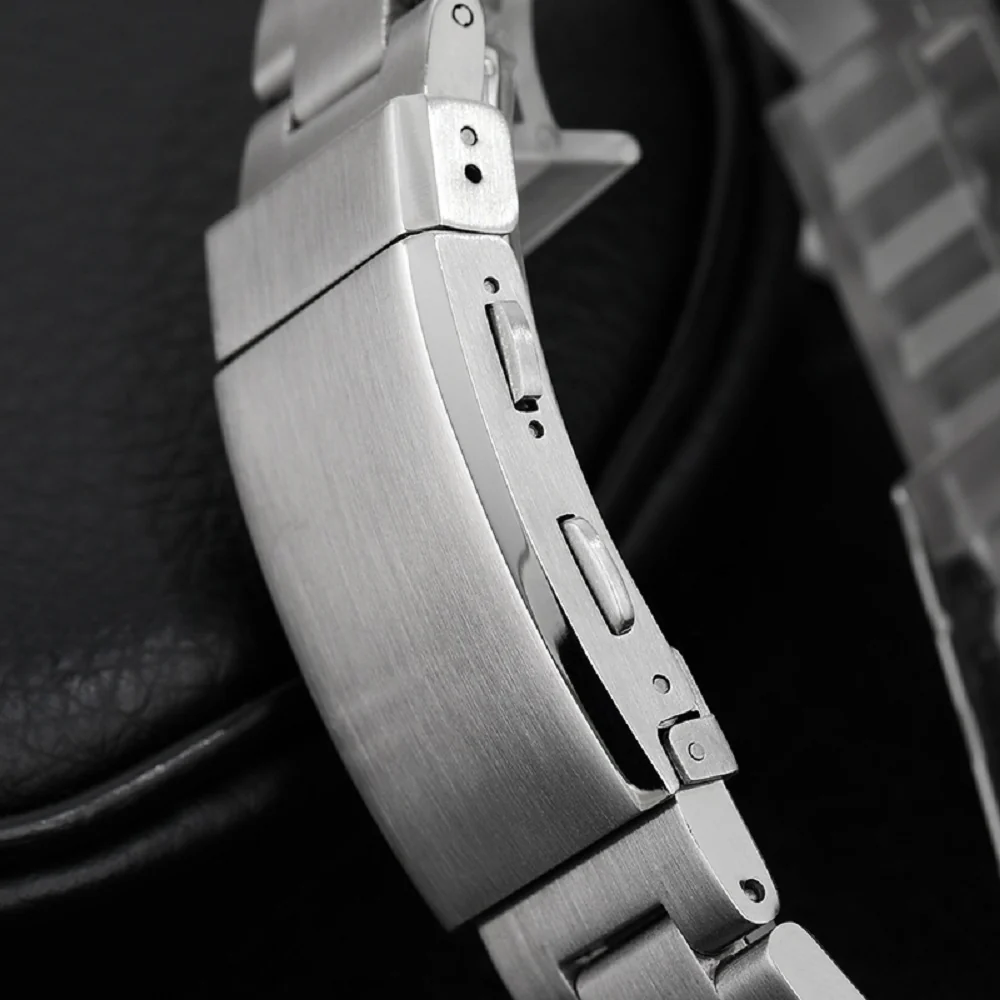316L Stainless Steel 18mm 20mm 22mm Entendable Adjustable Folding Watch Buckle - Image 19