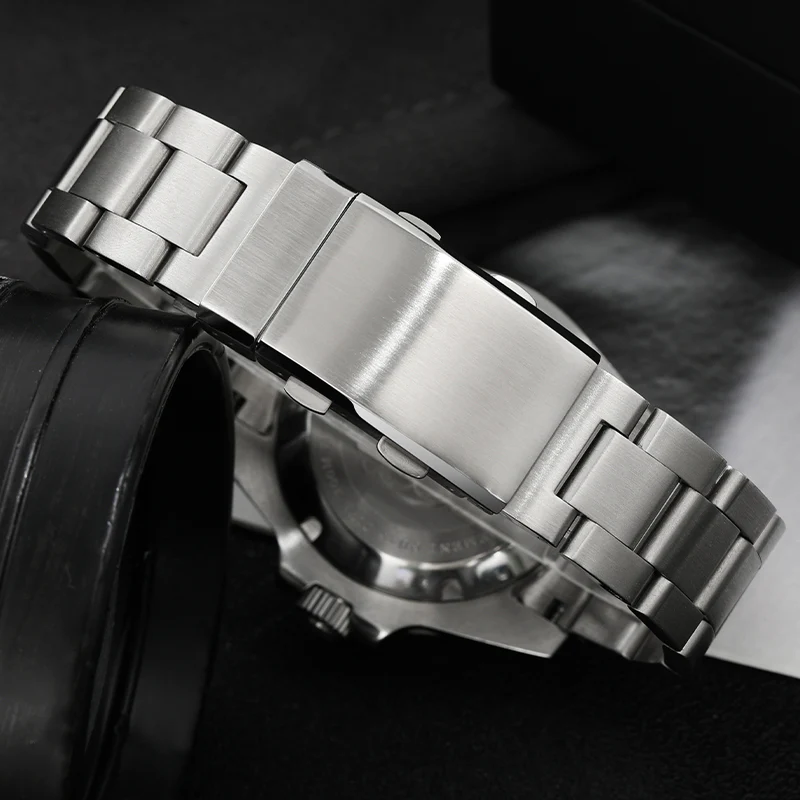316L Stainless Steel 18mm 20mm 22mm Entendable Adjustable Folding Watch Buckle - Image 21