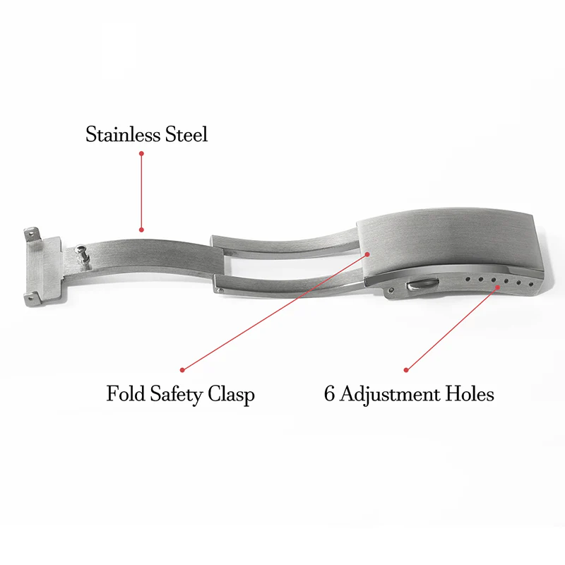 6 Holes Adjustment Watch Clasp Buckle - Image 6