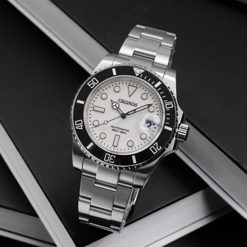 Cronos 2.5x Sub Diver NH35 Dive Watch L6015 - Image 3