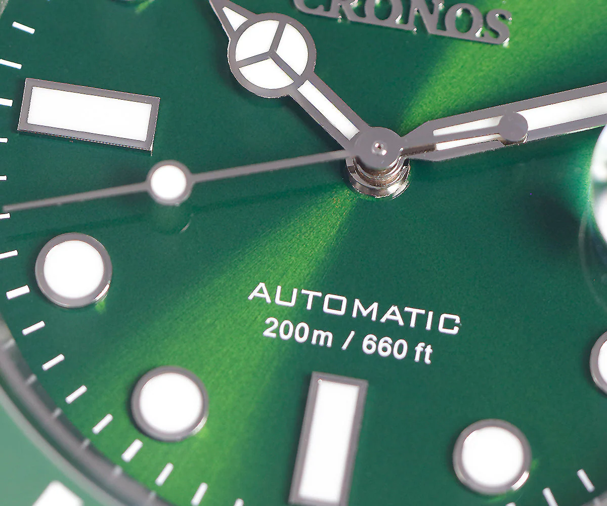 Cronos 2.5x Sub Diver NH35 Dive Watch L6015 with Calendar - Image 18