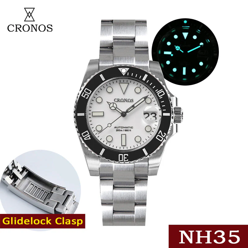 Cronos 2.5x Sub Diver NH35 Dive Watch L6015M - Image 3