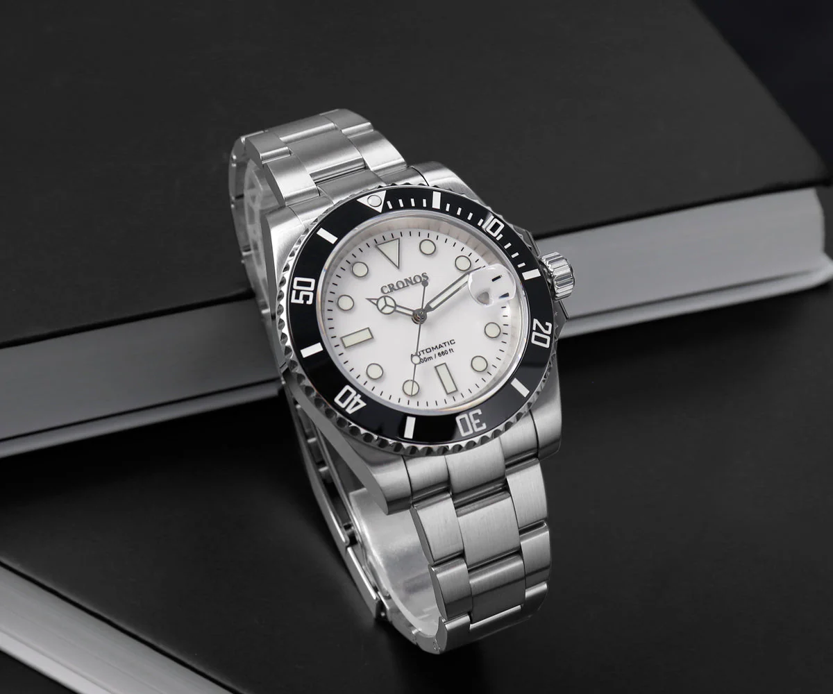 Cronos 2.5x Sub Diver NH35 Dive Watch L6015M - Image 7