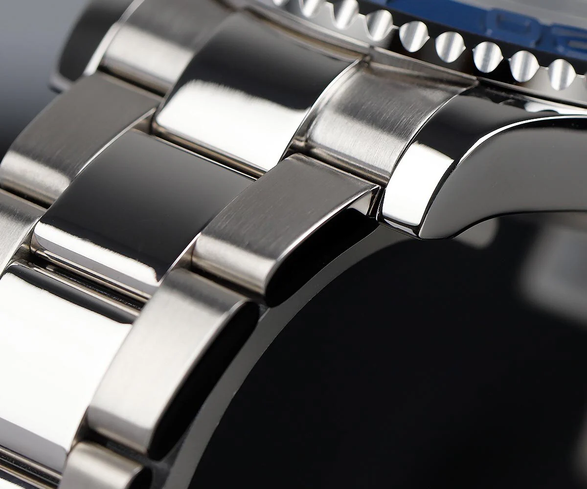 Cronos 2.5x Water Ghost Sub Dive Watch L6018 Polished Mid-link - Image 23