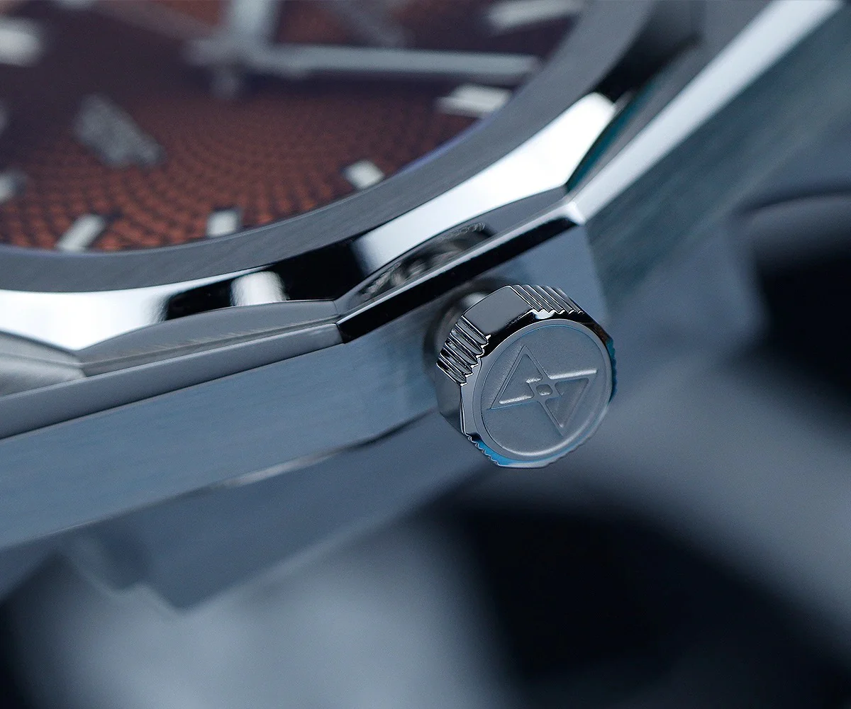 Cronos 2025 Rhombus / Perlage Dial Limited 39mm See-through Caseback L6028 V3 - Image 17