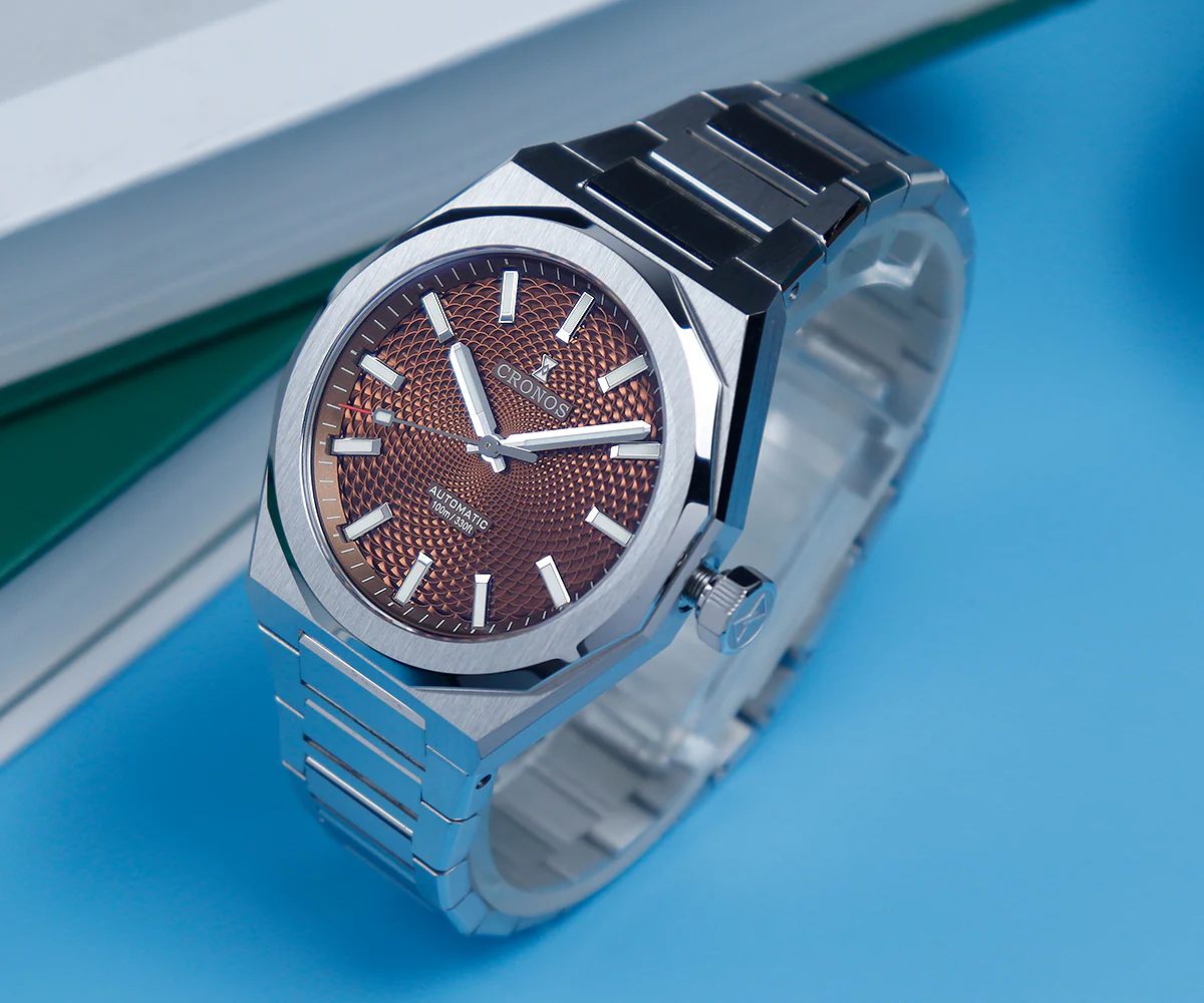 Cronos 2026 NEW 36mm Automatic PT5004/Miyota 90s5 See-through Back Watch L6050M L6051M - Image 10