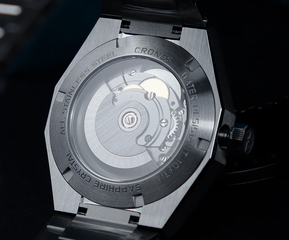 Cronos 2026 NEW 36mm Automatic PT5004/Miyota 90s5 See-through Back Watch L6050M L6051M - Image 22