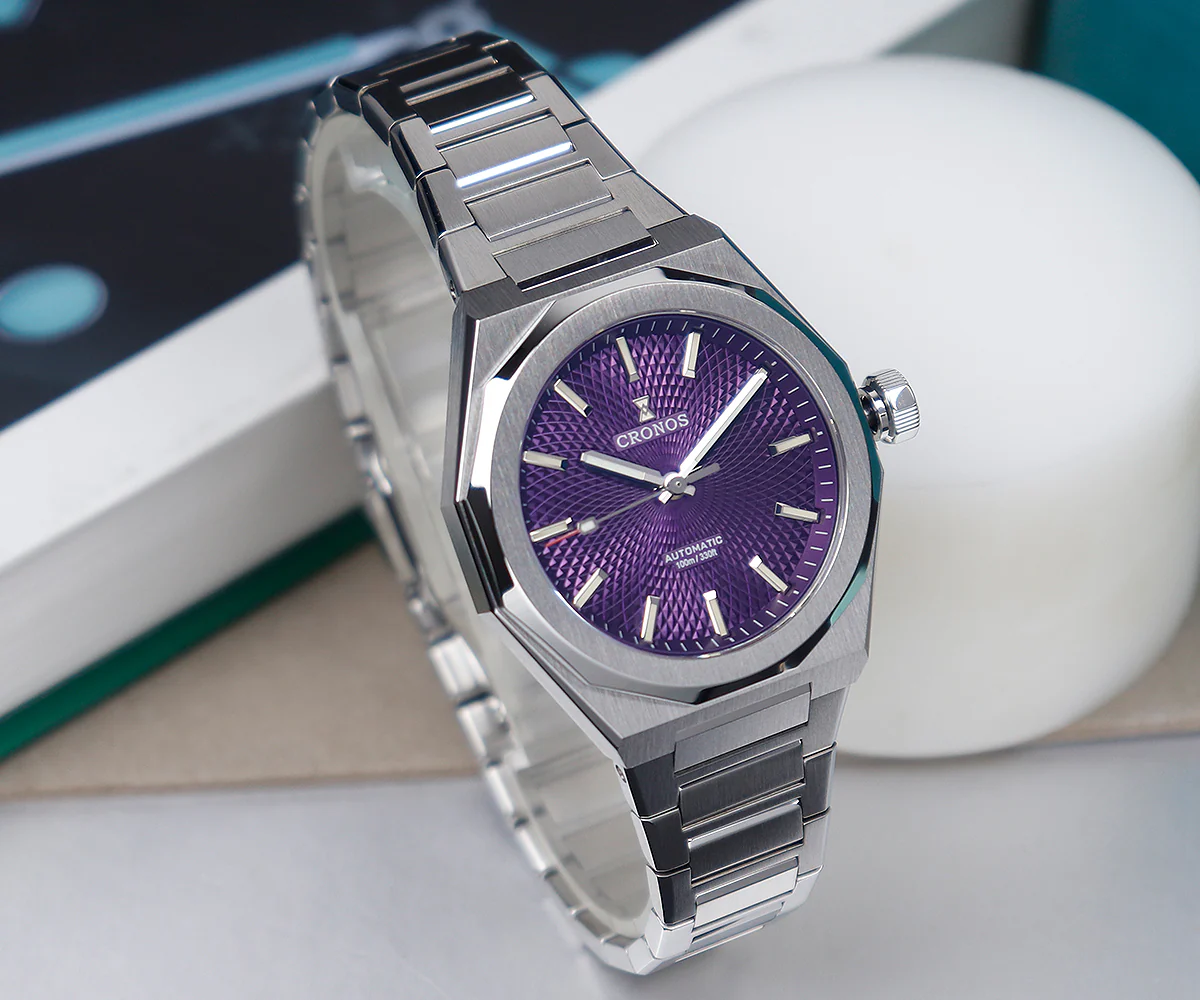 Cronos 2026 NEW 36mm Automatic PT5004/Miyota 90s5 See-through Back Watch L6050M L6051M - Image 29