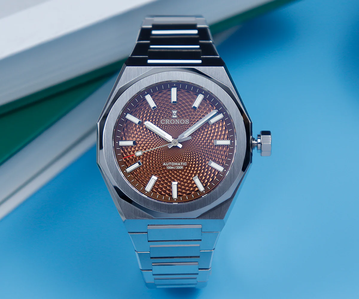 Cronos 2026 NEW 36mm Automatic PT5004/Miyota 90s5 See-through Back Watch L6050M L6051M - Image 9