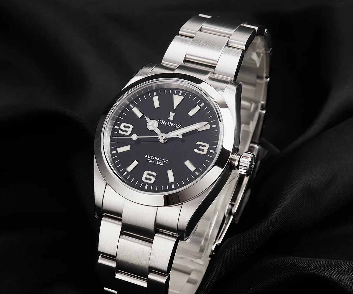 Cronos 36mm Explore NH35 Automatic Watch L6019 - Image 10