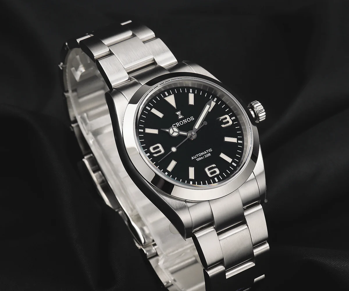 Cronos 36mm Explore NH35 Automatic Watch L6019 - Image 11