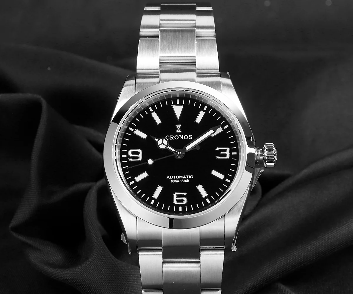 Cronos 36mm Explore NH35 Automatic Watch L6019 - Image 9