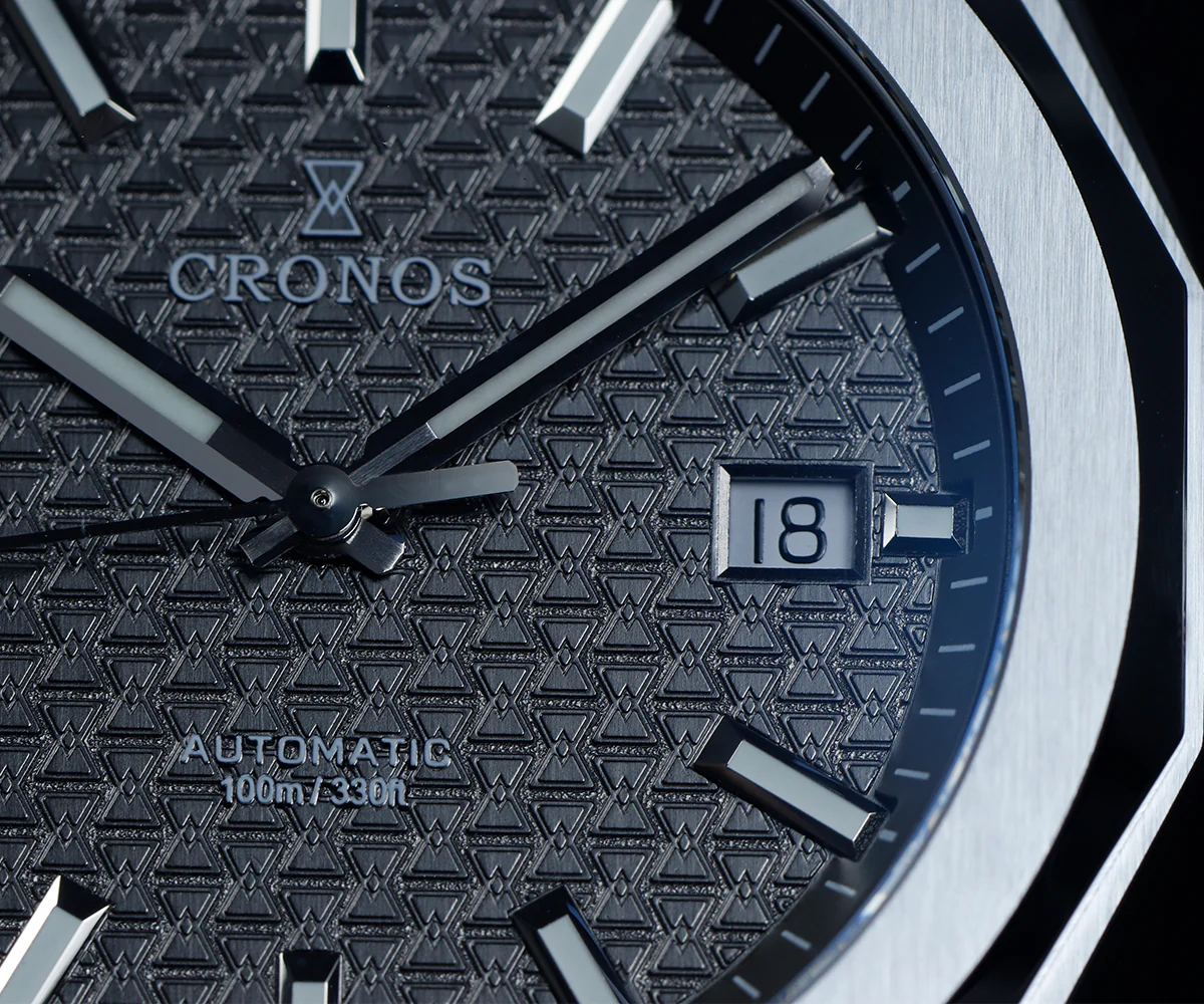 Cronos 39mm Hourglass Dial PT5000 Men Watch L6028 V2 - Image 16