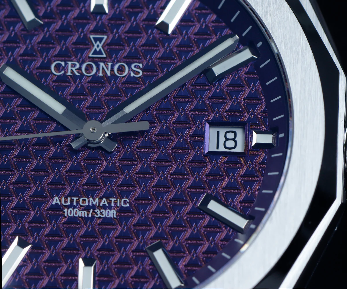 Cronos 39mm Hourglass Dial PT5000 Men Watch L6028 V2 - Image 17