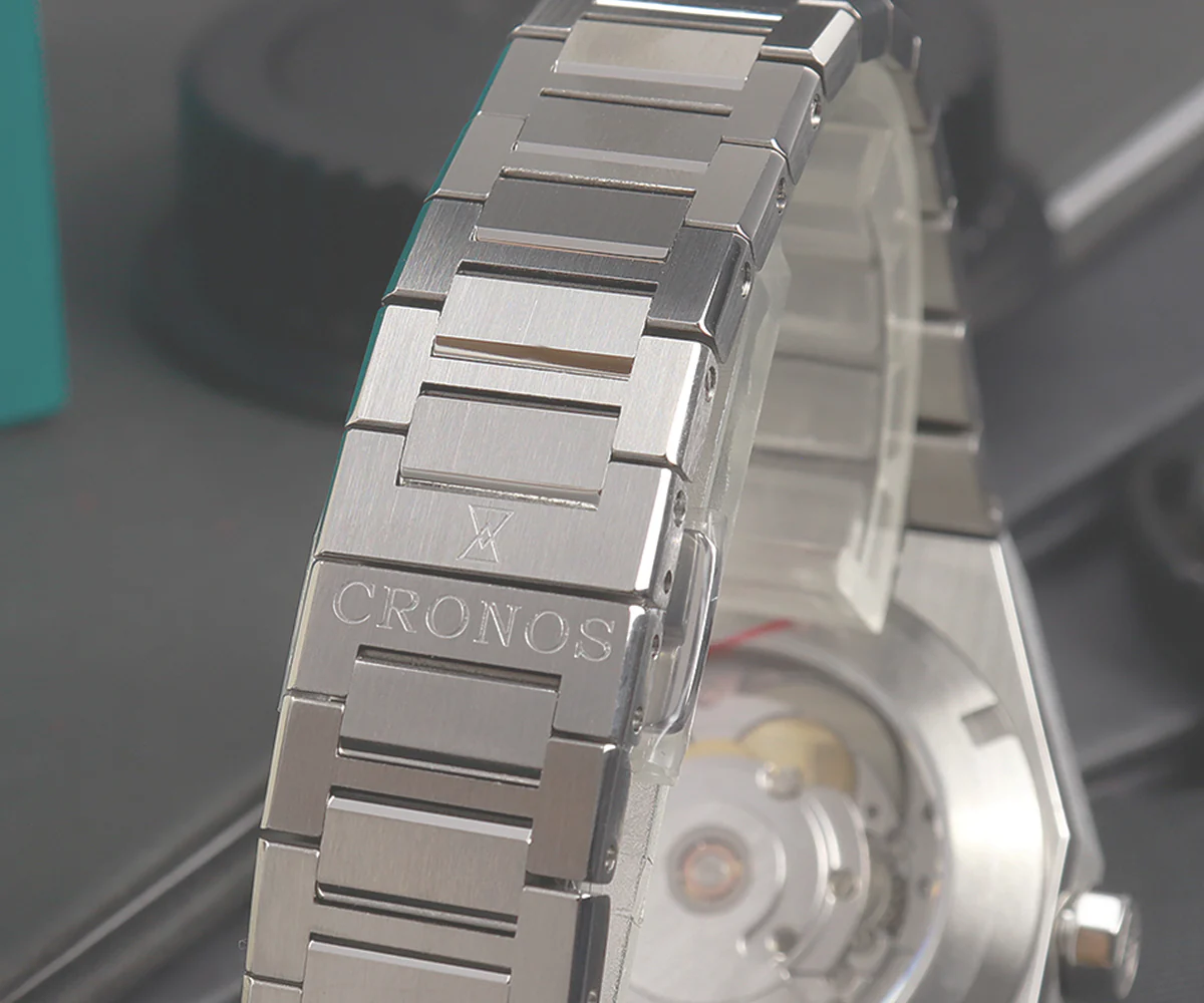 Cronos 39mm Hourglass Dial PT5000 Men Watch L6028 V2 - Image 21