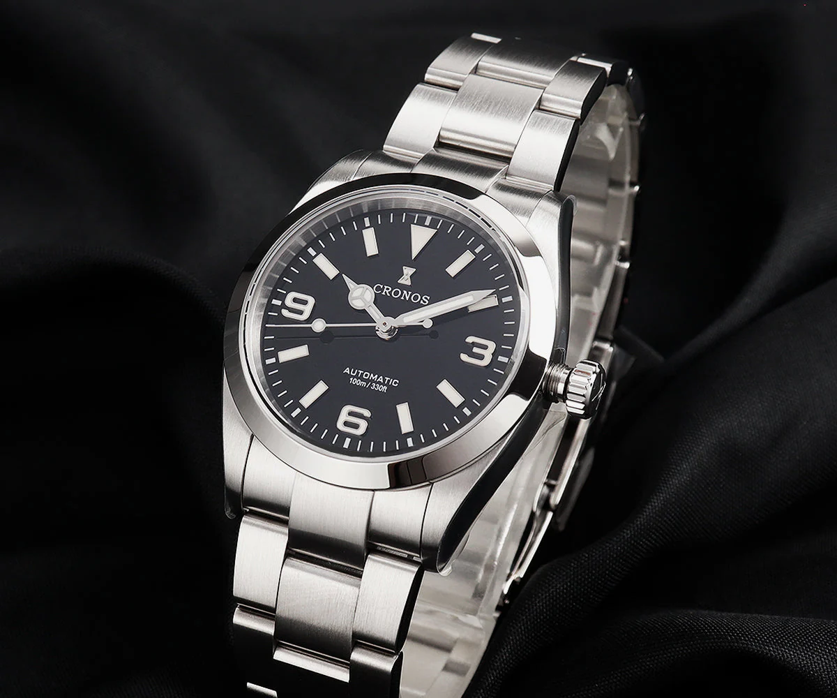 Cronos 39mm NH35 Explore Dive Watch L6030 - Image 4