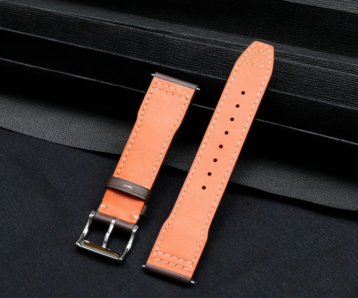 Cronos 39mm Vintage Pilot Mechanical Men Watch 5links Bracelet L6012 - Image 26