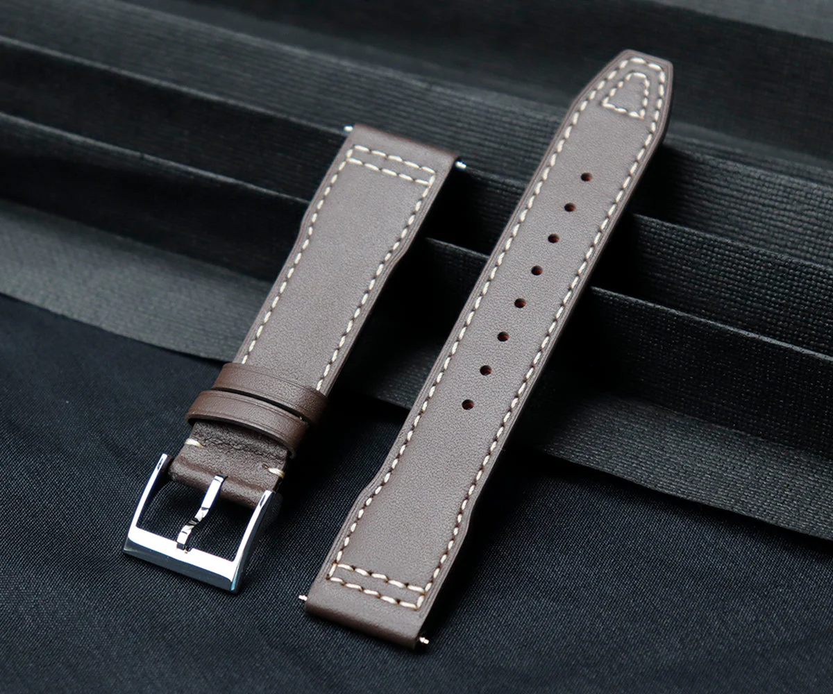 Cronos 39mm Vintage Pilot Mechanical Men Watch 5links Bracelet L6012 - Image 27