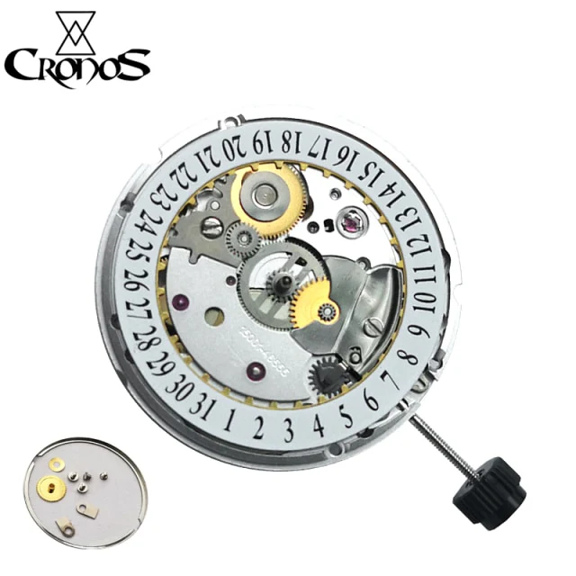 Cronos Automatic Movement PT5000 Watch Parts Replacement - Image 3