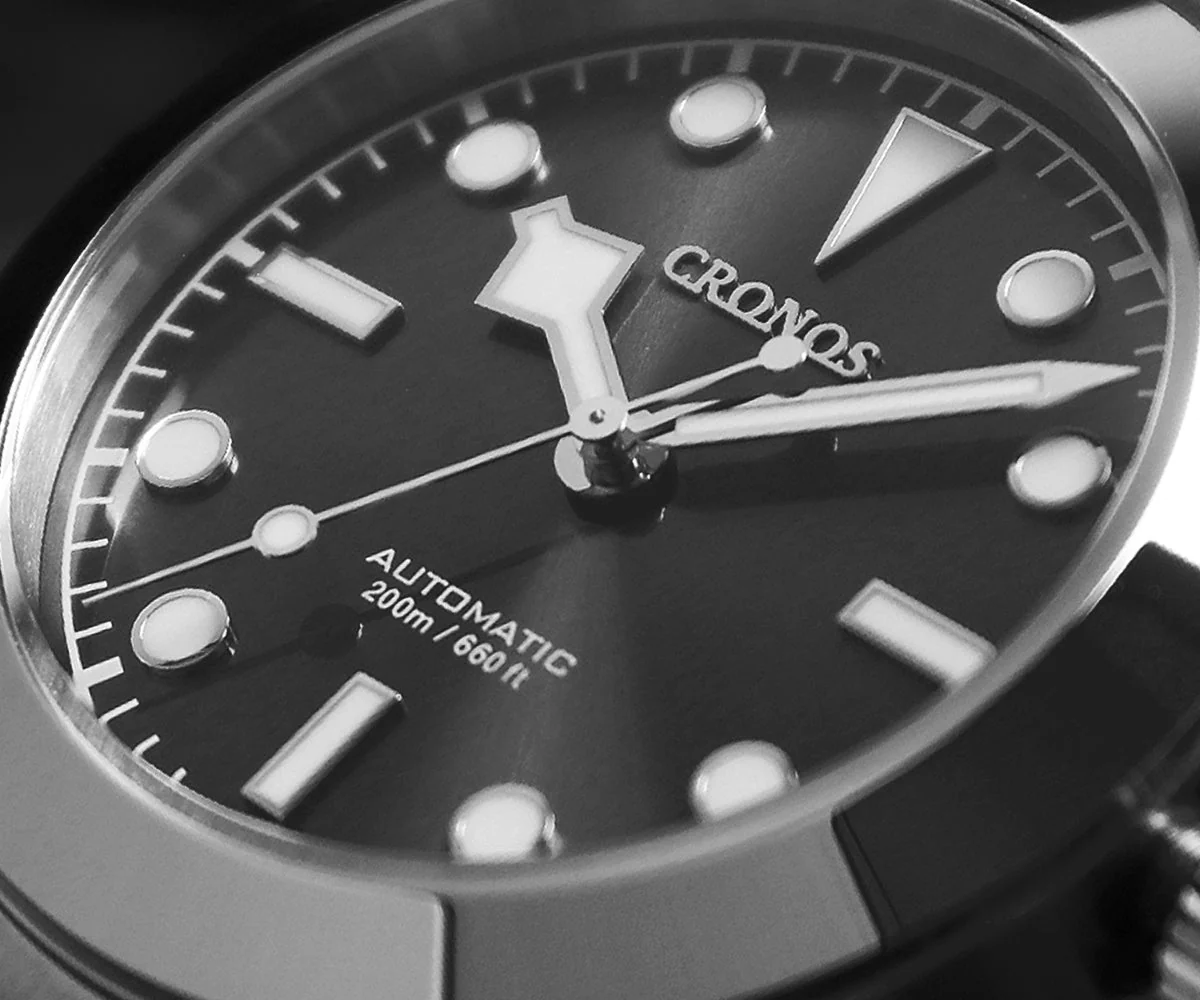 Cronos BB39 NH35 Snowflake Automatic Men Watch L6025-Jubilee bracelet - Image 7