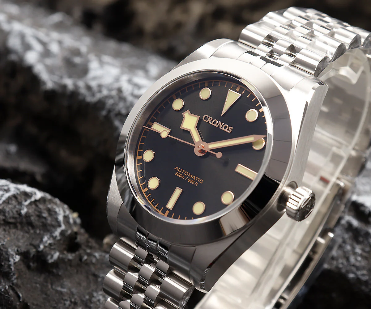 Cronos BB39 PT5000/SW200 Snowflake Automatic Watch L6026-Jubilee Bracelet - Image 18