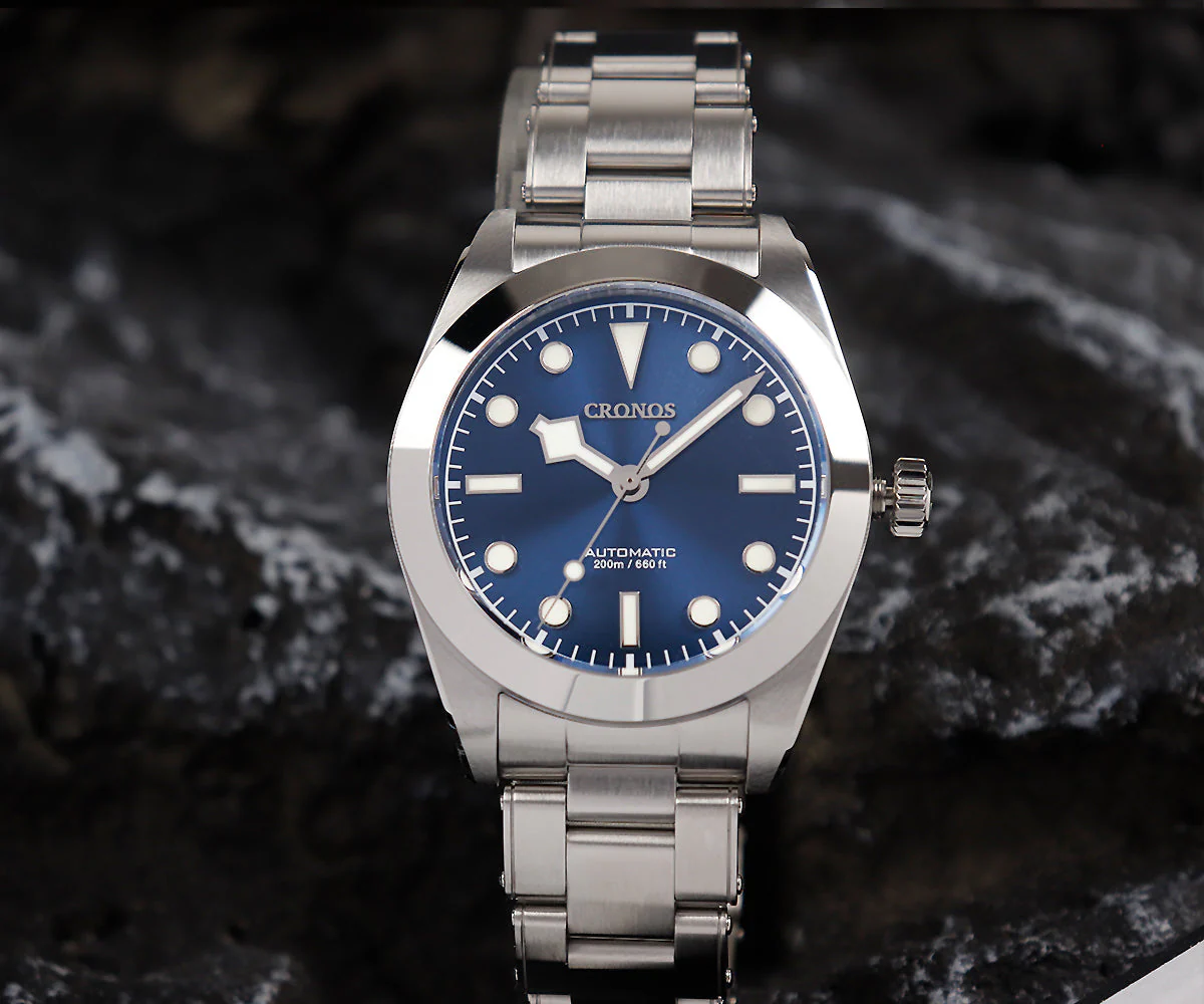 Cronos BB39 PT5000/SW200 Snowflake Automatic Watch L6026-Jubilee Bracelet - Image 6