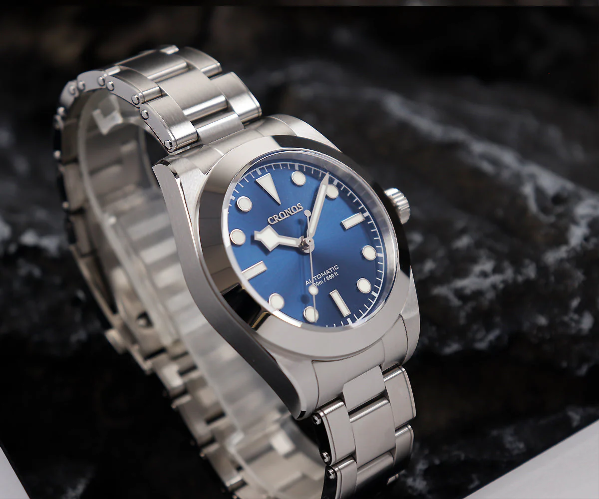 Cronos BB39 PT5000/SW200 Snowflake Automatic Watch L6026-Jubilee Bracelet - Image 8