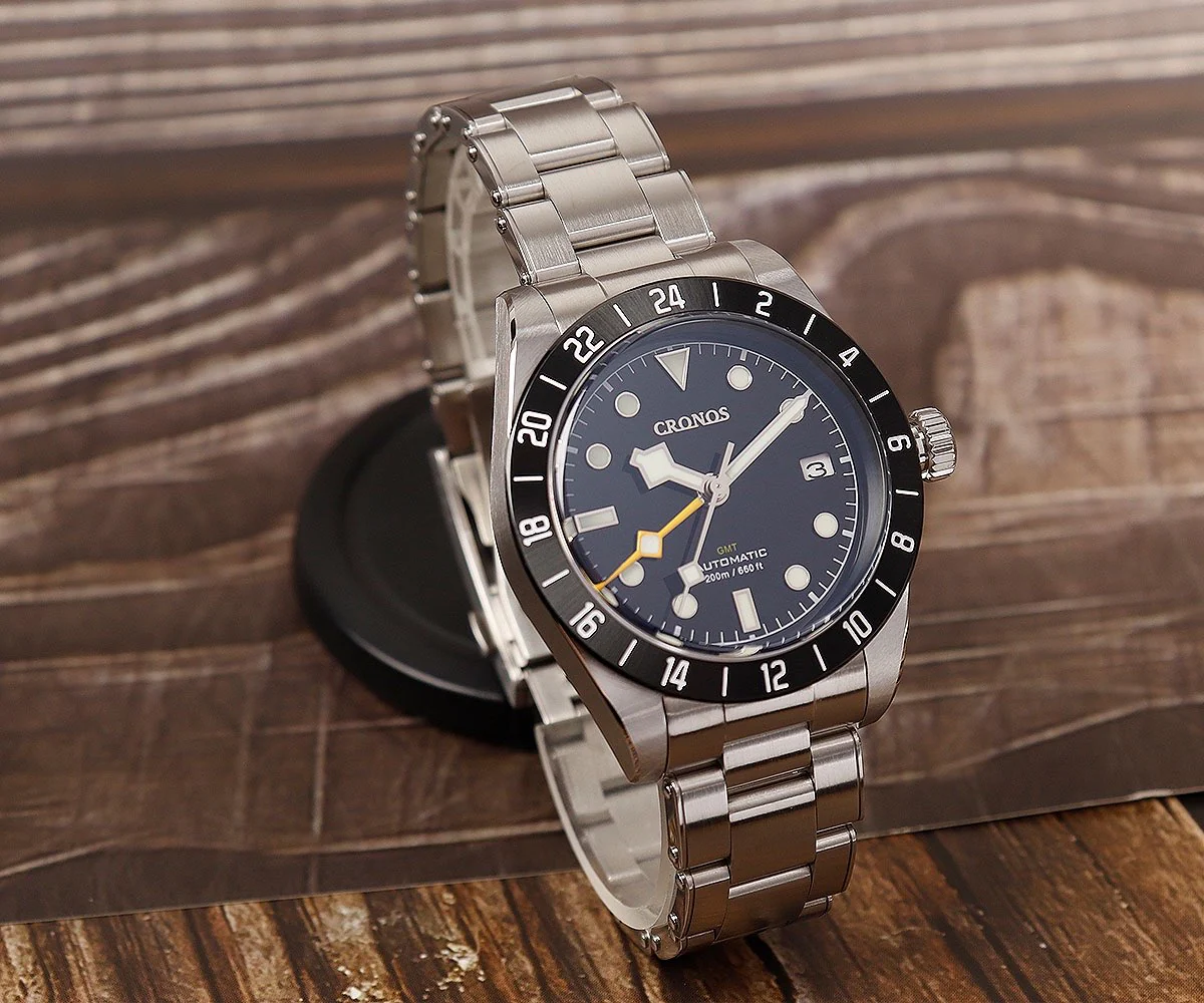 Cronos GMT BB Pro 39mm NH34 Automatic Men Watch L6022 - Image 10