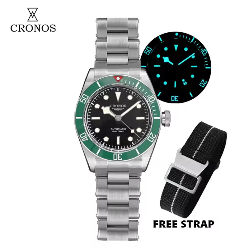 Cronos Luxury Men Watch Diver BB58 Watches  L6017 - Image 11