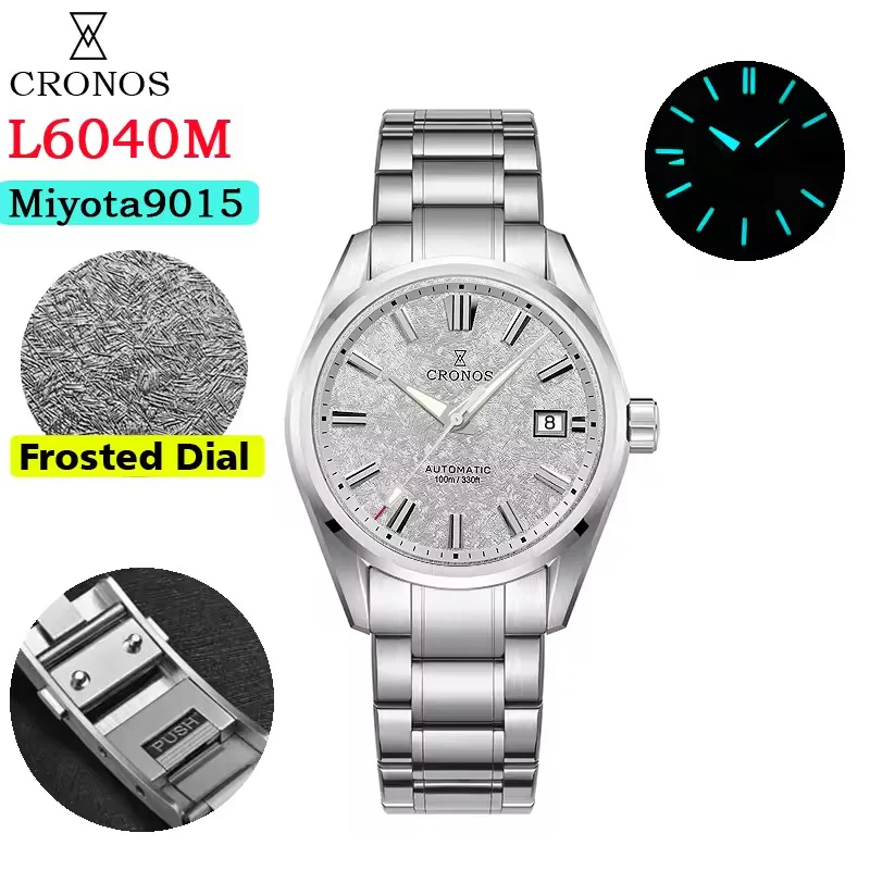 Cronos Men Watch 39mm Automatic Watches L6040M - Image 3