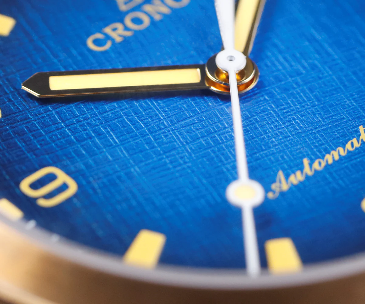 Cronos Men Bronze CuSn8 Automatic PT5000 Watch L6003 - Image 8