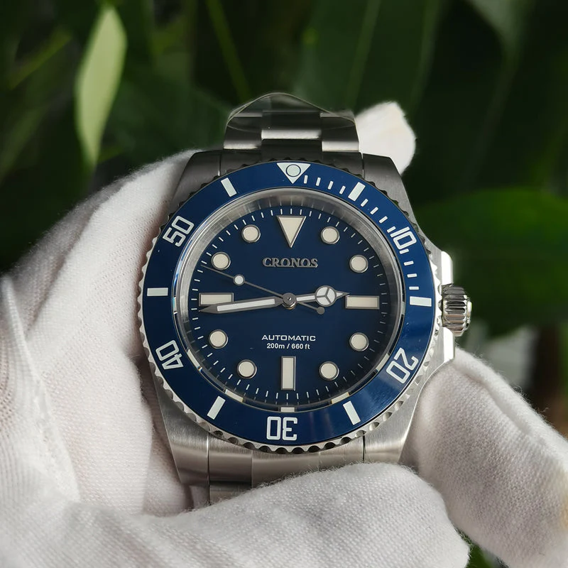 Cronos No Date PT5000 Sub Diver Watch L6005 - Image 12