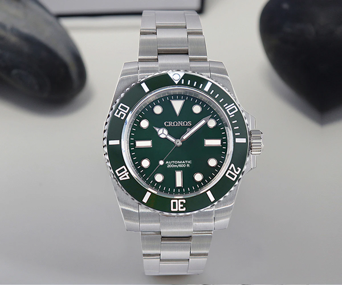 Cronos No Date PT5000 Sub Diver Watch L6005 - Image 18