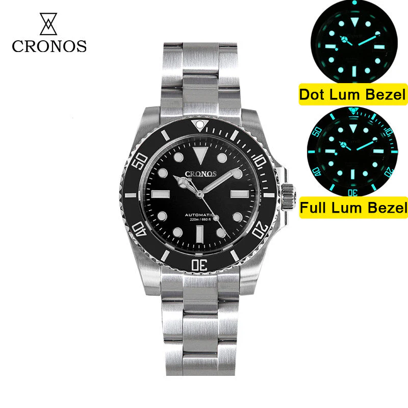 Cronos No Date PT5000 Sub Diver Watch L6005 - Image 26