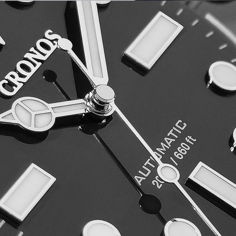 Cronos No Date PT5000 Sub Diver Watch L6005 - Image 9