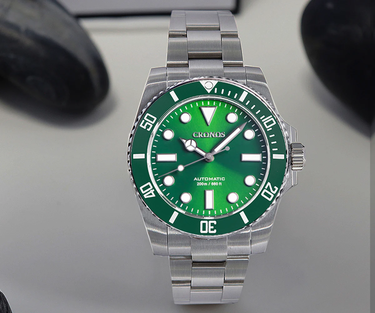 Cronos No Date NH35 Sub Diver Watch L6015 - Image 20