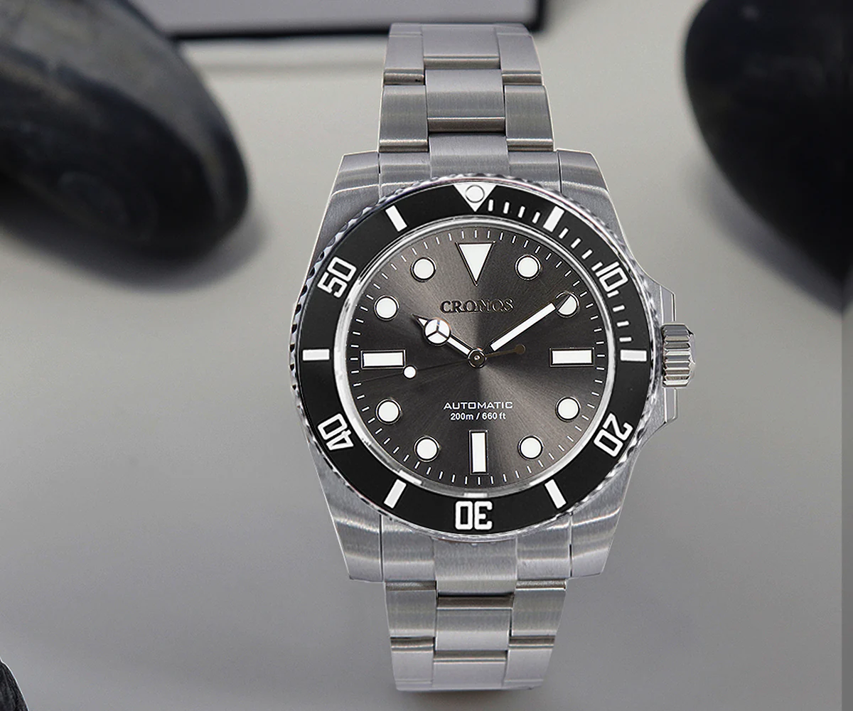 Cronos No Date NH35 Sub Diver Watch L6015 - Image 25