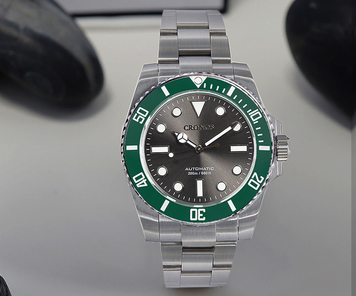 Cronos No Date NH35 Sub Diver Watch L6015 - Image 26