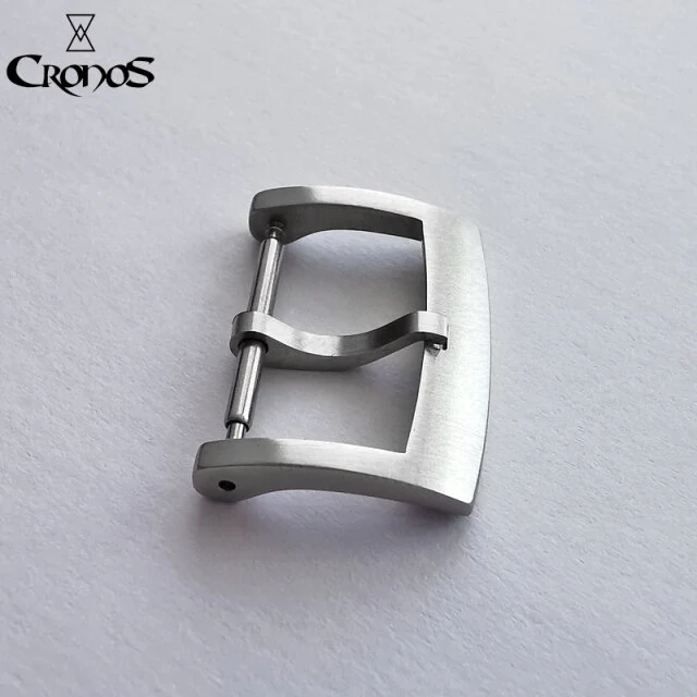 Cronos Watch Parts Stainless Steel Buckle - Image 3