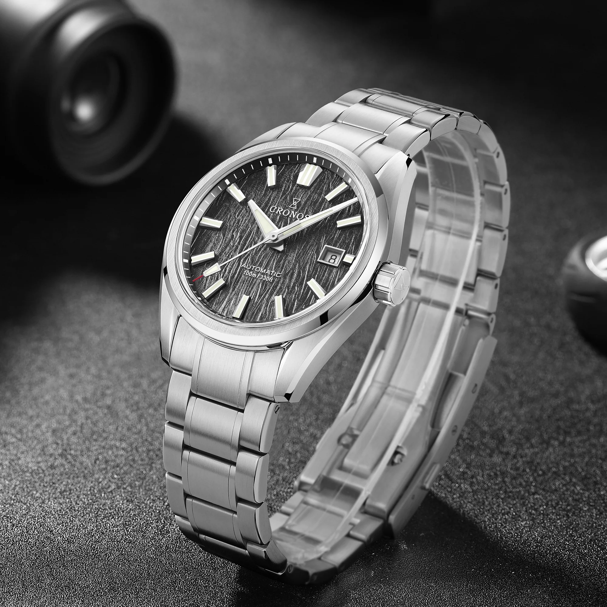 Cronos Men Watch 39mm Automatic Watches L6037M - Image 18