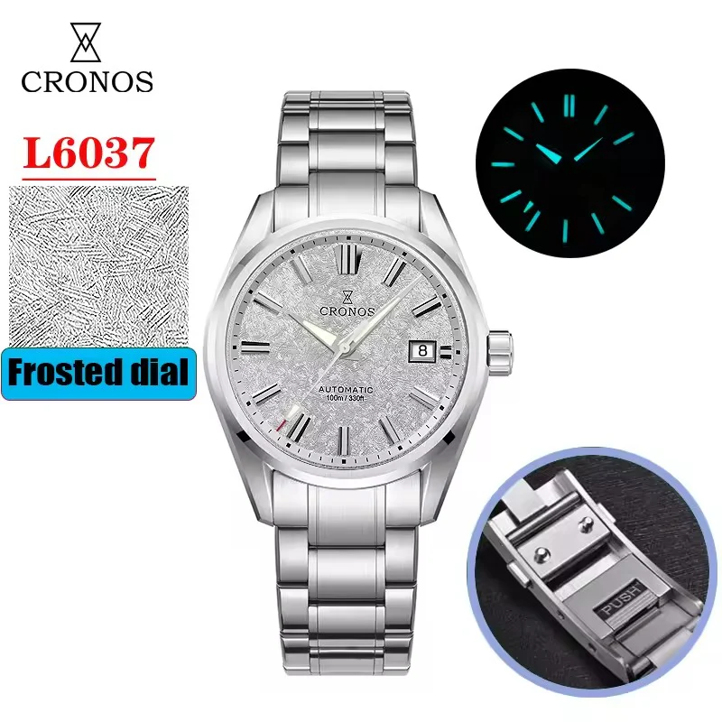 Cronos Men Watch 39mm Automatic Watches L6037M - Image 3