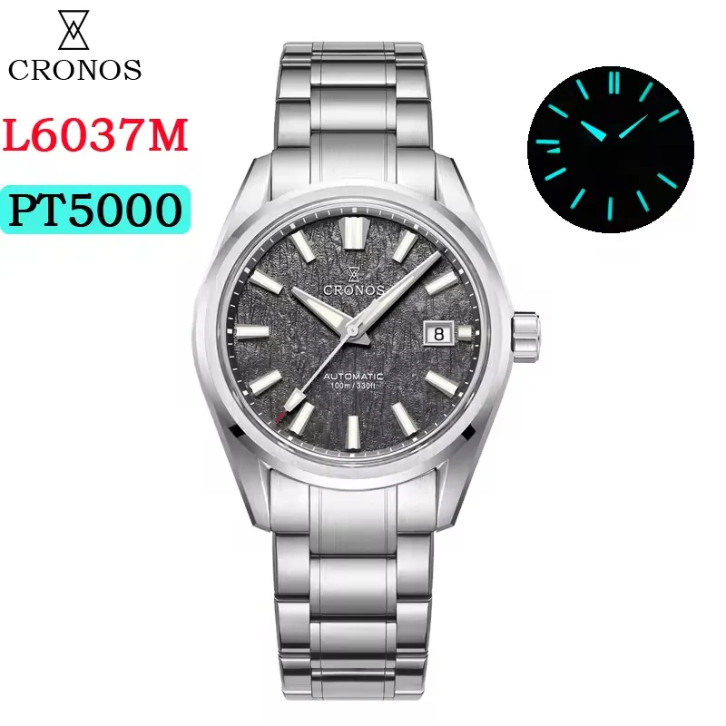 Cronos Men Watch 39mm Automatic Watches L6037M - Image 6