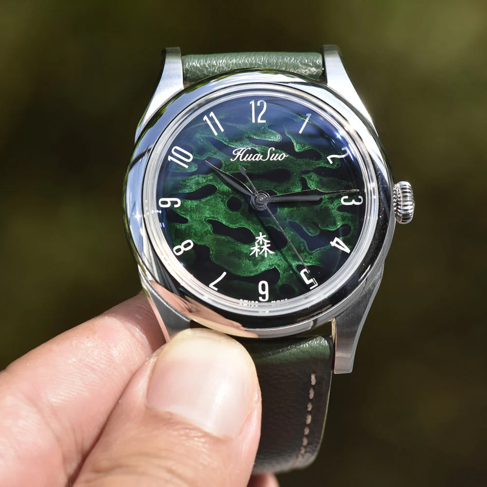 HuaSuo 38mm Lacquered Dial PT5000 Automatic Watch - Image 18