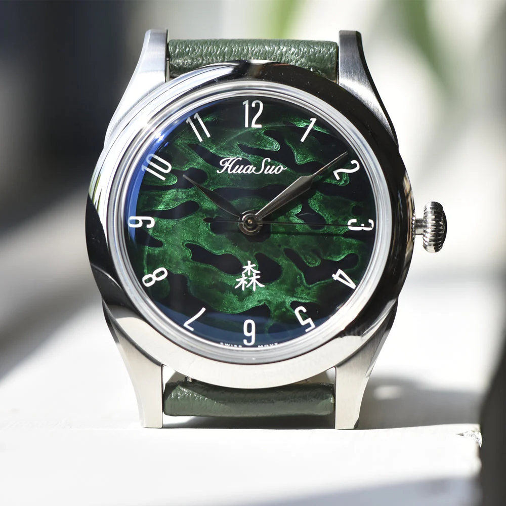 HuaSuo 38mm Lacquered Dial PT5000 Automatic Watch - Image 19