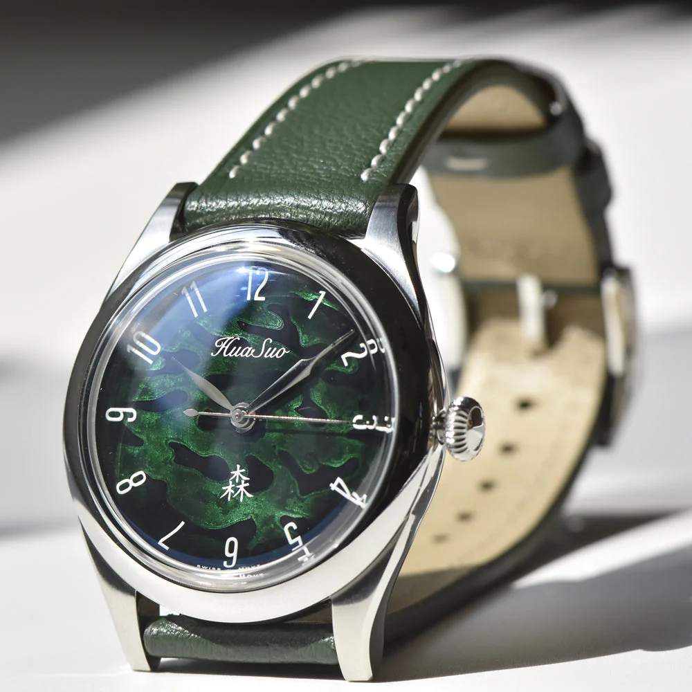 HuaSuo 38mm Lacquered Dial PT5000 Automatic Watch - Image 20